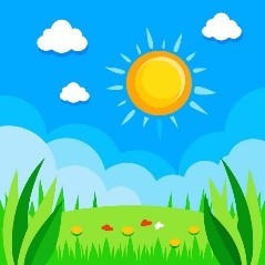 . I hope the weather is _____. A. sunny	B. breezy	 C. humid	D. rainy (ảnh 1)