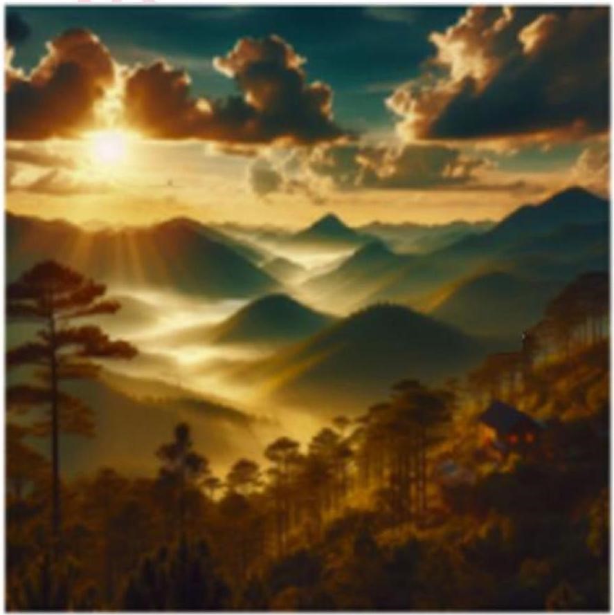 Chọn Câu có hình ảnh so sánh miêu tả đúng bức tranh dưới đây? (ảnh 1)