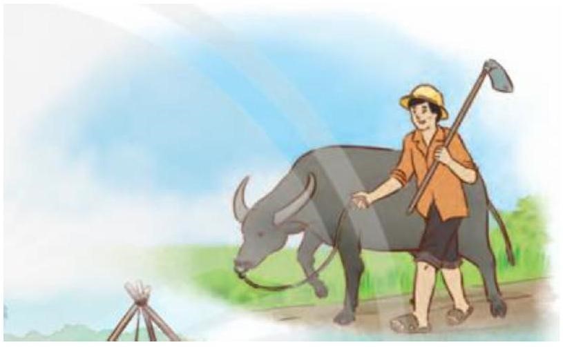 Câu nào dưới đây sử dụng biện pháp nhân hoá phù hợp với bức ảnh sau? (ảnh 1)