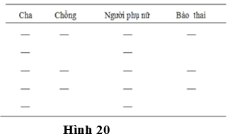 Một người phụ nữ 30 tuổi có thai, biết rằng cha bà bị bệnh Huntington - một bệnh do gene trội trên NST thường quy định. (ảnh 1)