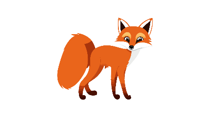 B. READING  I. Look and match. fox (n): con cáo (ảnh 1)