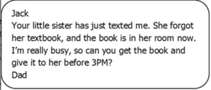 What does Jack’s dad want to say?   (ảnh 1)