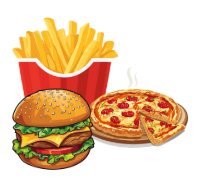 What will they have at the party?  A.   	B.   	C.    (ảnh 2)