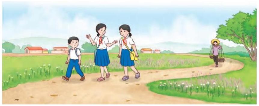 Câu nào dưới đây sử dụng biện pháp so sánh phù hợp với bức ảnh sau? (ảnh 1)