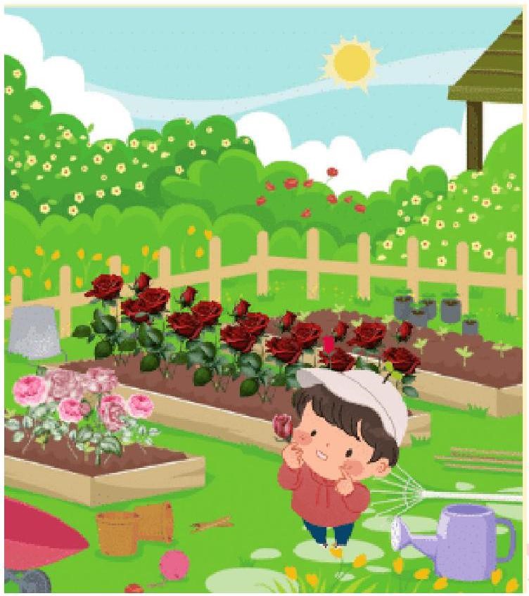 Câu nào dưới đây sử dụng biện pháp nhân hoá phù hợp với bức tranh sau? (ảnh 1)