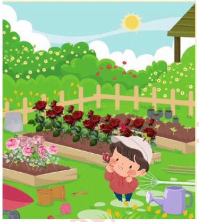 Câu ghép nào dưới đây thích hợp để mô tả bức tranh sau? (ảnh 1)