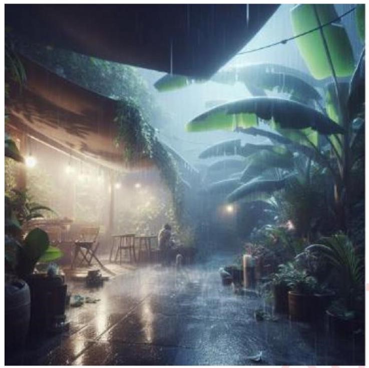 Chọn đáp án thích hợp để hoàn thành Câu sử dụng biện pháp nhân hoá mô tả hình ảnh sau: (ảnh 1)