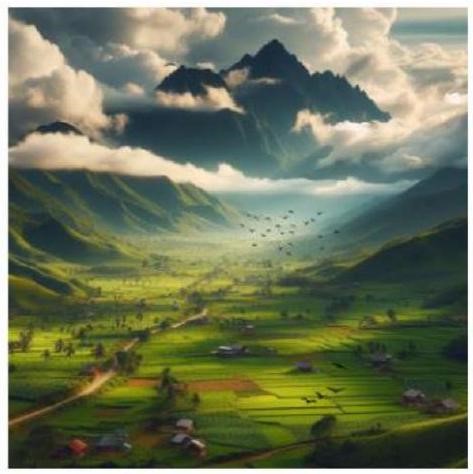 Hình ảnh sau có thể minh hoạ cho khổ thơ nào dưới đây? (ảnh 1)