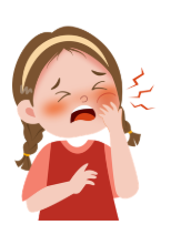 What’s the matter with the girl?  A.  	B. ‘ 	C.   (ảnh 1)