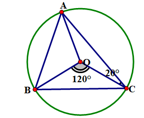 Cho tam giác ABC nội tiếp đườn (ảnh 1)