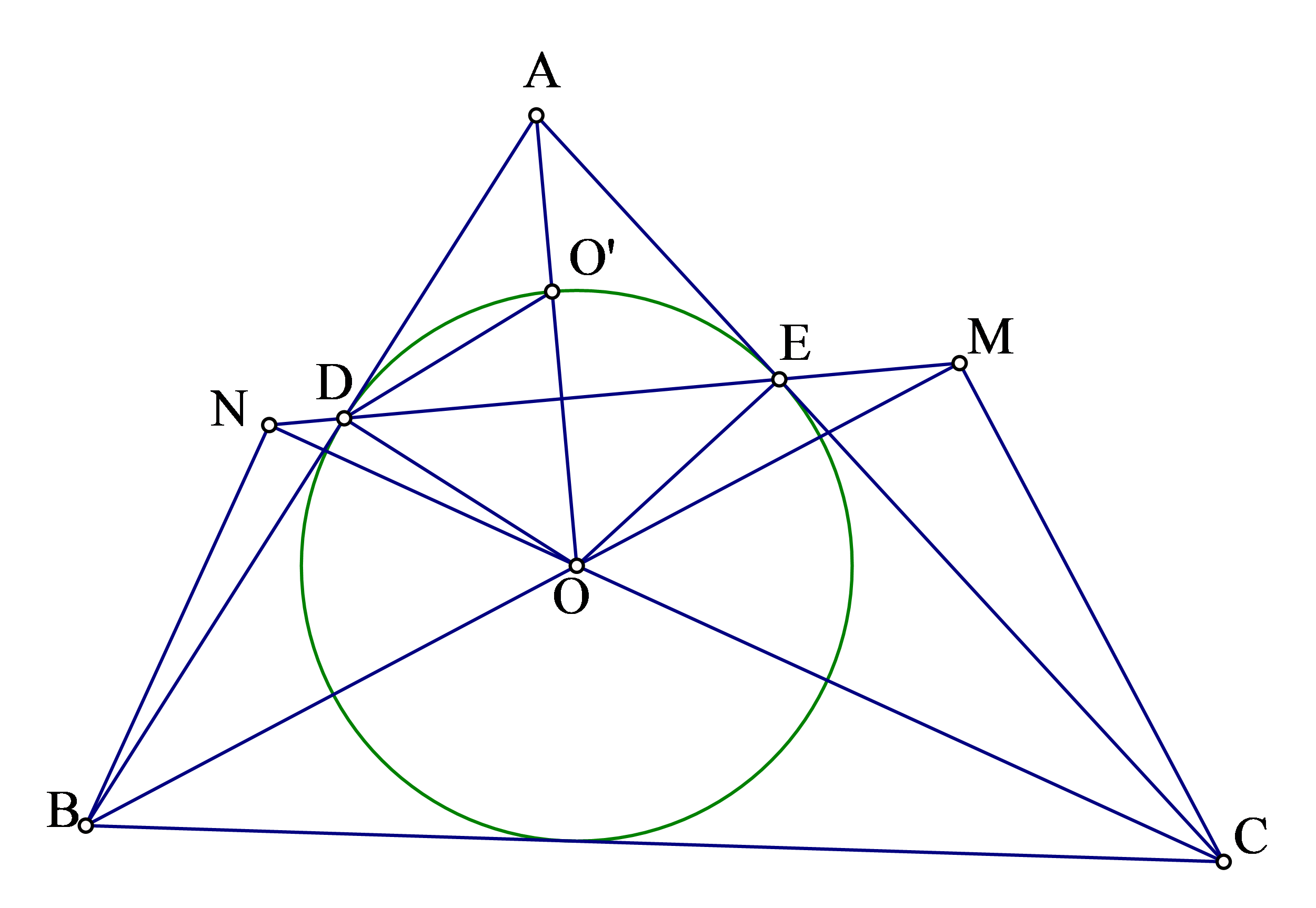 Cho đường tròn \(\left( {O;R} (ảnh 1)