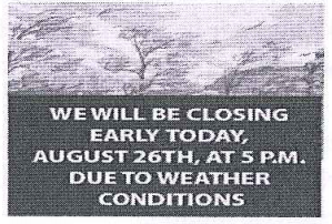 What does the notice say? (ảnh 1)