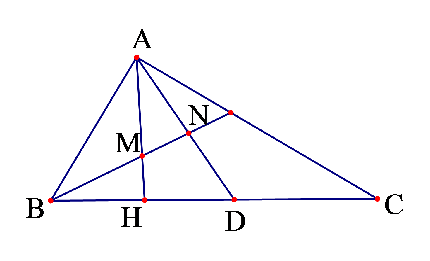 Cho tam giác \(ABC\) vuông tại \( (ảnh 1)