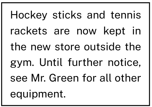 What is true about this notice? (ảnh 1)