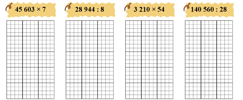 Đặt tính rồi tính: (ảnh 1)