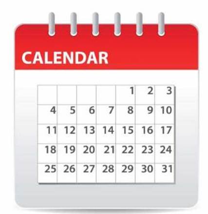 A calendar with numbers on it

Description automatically generated
