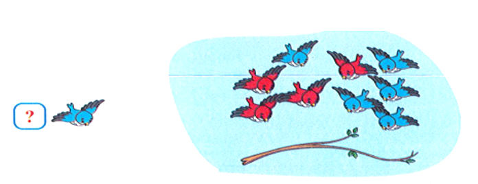 Bài tập cuối tuần Toán lớp 1 Kết nối tri thức Tuần 6 có đáp án (ảnh 1)