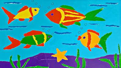 Mĩ thuật 1 | Những Chú Cá Đáng Yêu | Chủ đề Thiên Nhiên - YouTube