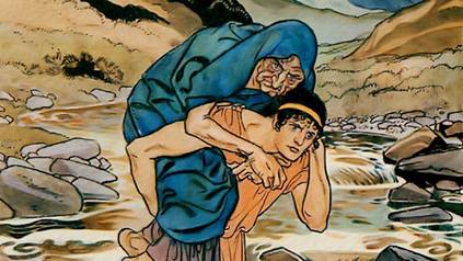 Vị kh&aacute;ch tốt bụng - C&acirc;u chuyện về l&ograve;ng biết ơn - Truyện d&acirc;n gian