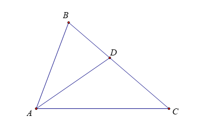 Trong mặt phẳng tọa độ \(Oxy\), cho tam giác \(ABC\) biết A{ 0;1} (ảnh 1)