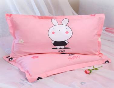 Gối đơn một chiếc gối lớn 48 * 74 mùa đông chà nhám sinh viên ký túc xá anime dễ thương màu hồng | Lumtics | Lumtics - Đặt hàng cực dễ - Không thể chậm trễ