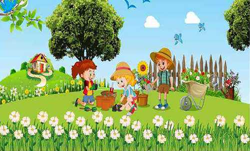 TRANH B&Eacute; Y&Ecirc;U THI&Ecirc;N NHI&Ecirc;N VECTOR TẢI MIỄN PH&Iacute; - Filefree.net