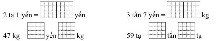 Viết số thích hợp vào ô trống: (ảnh 1)