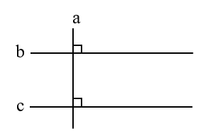 Một đường thẳng vuông góc với cả hai đường thẳng khác thì hai đường thẳng khác đó? 	 (ảnh 1)