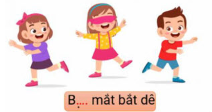 Em hãy chọn vần thích hợp điền vào chỗ trống để được từ phù hợp với bức tranh: (ảnh 1)
