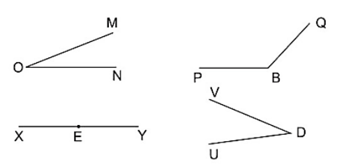 Cho hình vẽ dưới đây:  Số góc nhọn là: (ảnh 1)