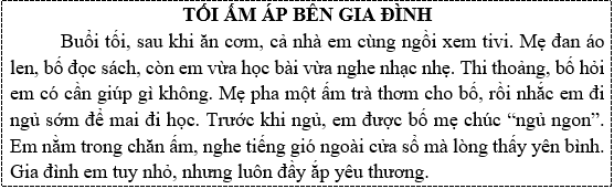 I. Tập Đọc (ảnh 1)