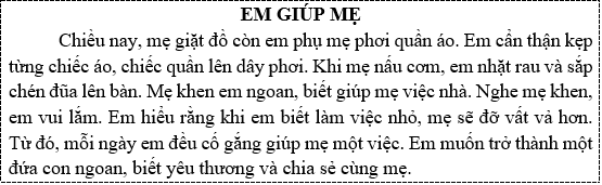 I. Tập Đọc (ảnh 1)