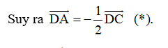 Trong không gian với hệ tọa độ  cho tam giác ABC có A(1;2;-1) (ảnh 1)