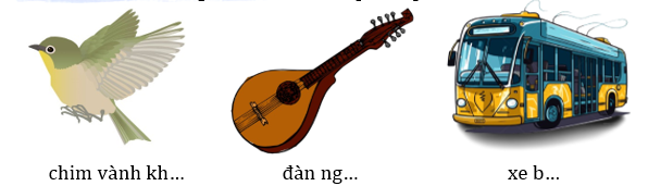 Điền vào chỗ trống vần và dấu thanh phù hợp.  (ảnh 1)