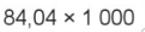Tính nhẩm: 84,04 × 1 000 (ảnh 1)