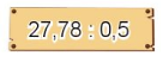 Chuyển các phép chia sau thành phép chia cho số tự nhiên: 27,78 : 0,5 (ảnh 1)
