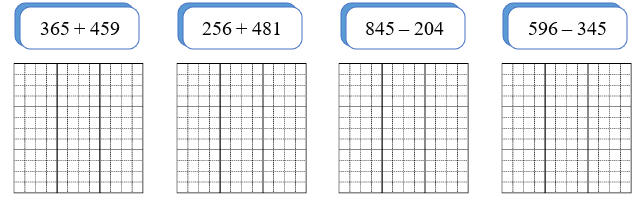 Đặt tính rồi tính: (ảnh 1)