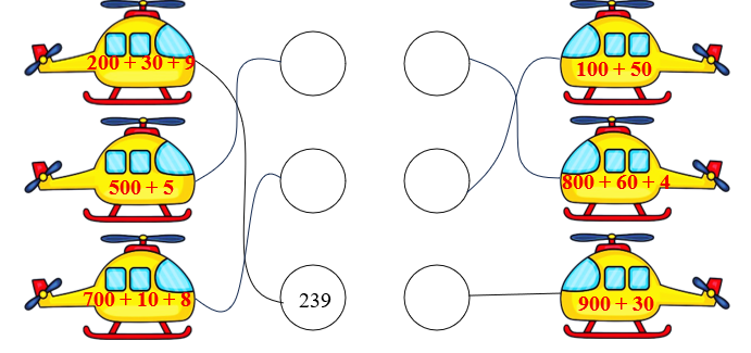 Viết số thích hợp vào ô trống (theo mẫu): (ảnh 1)