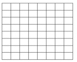 Cho bảng kẻ ô vuông kích thước (ảnh 1)