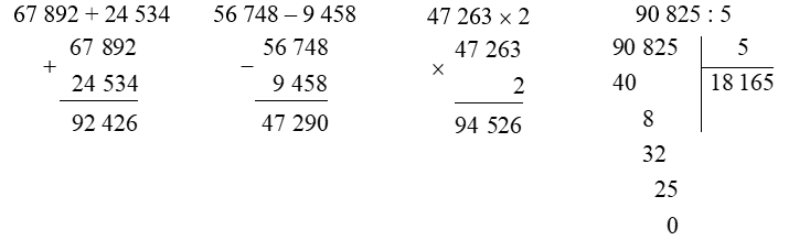Đặt tính rồi tính. (ảnh 2)