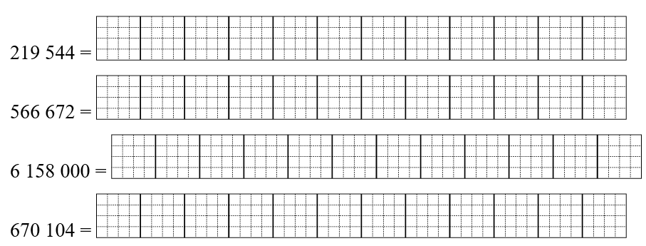 Viết các số sau dưới dạng tổng. (ảnh 1)