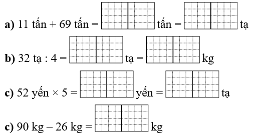 Điền số thích hợp vào ô trống: (ảnh 1)