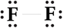 Flourine (F) có (Z = 9).Hãy viết công thức Lewis của phân tử F2. Xác định số electron riêng và dùng chung của nguyên tử F trong phân tử và dự đoán khả năng nhường hay nhận electro (ảnh 1)