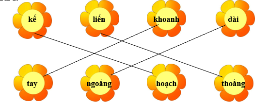 Nối đúng các từ sau: (ảnh 2)