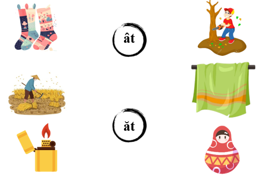 Nối đúng các hình sau: (ảnh 1)