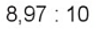 Tính nhẩm: 8,97 : 10 (ảnh 1)