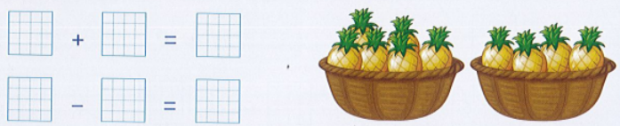 Viết phép tính thích hợp: (ảnh 1)