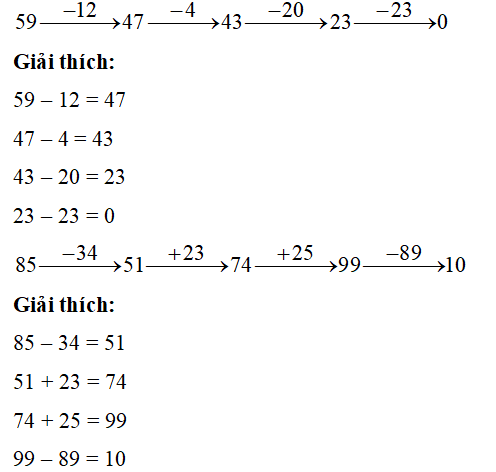 Bài tập cuối tuần Toán lớp 1 Kết nối tri thức Tuần 28 có đáp án (ảnh 1)