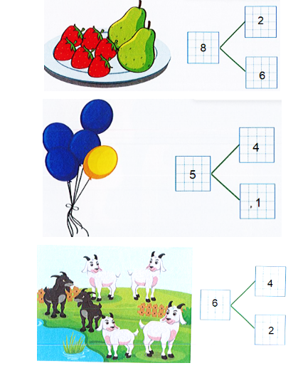 Bài tập cuối tuần Toán lớp 1 Kết nối tri thức Tuần 12 có đáp án (ảnh 2)