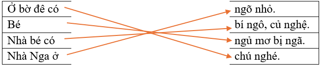 Hãy ghép 2 vế với nhau để tạo thành từ đúng. (ảnh 2)